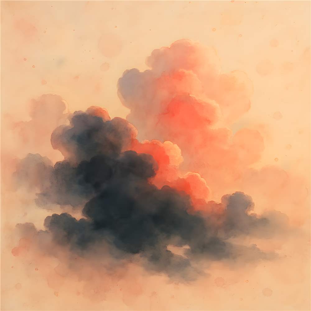 Drømmenes Himmel i Pastelnuancer plakat