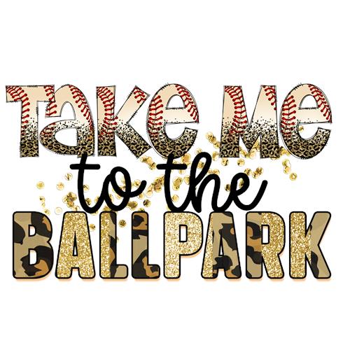 Take Me Ballpark baseballmotiv