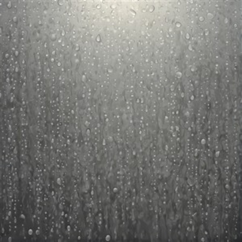 Mystiske Regndråber på Glas - Oplev det beroligende skæbne af regndråber på glas, der fanger lyset og skaber en drømmende atmosfære. Dette kunstværk tilføjer en subtil elegance til ethvert rum og inviterer til refleksion og ro.