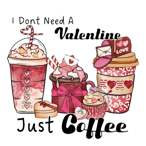 Valentinsdag med kaffe og søde sager