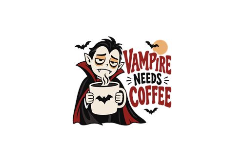 Vampyr, der trænger til kaffe
